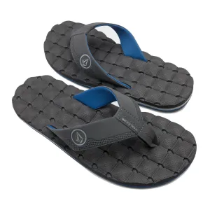 VOLCOM BLUE COMBO RECLINER SANDAL