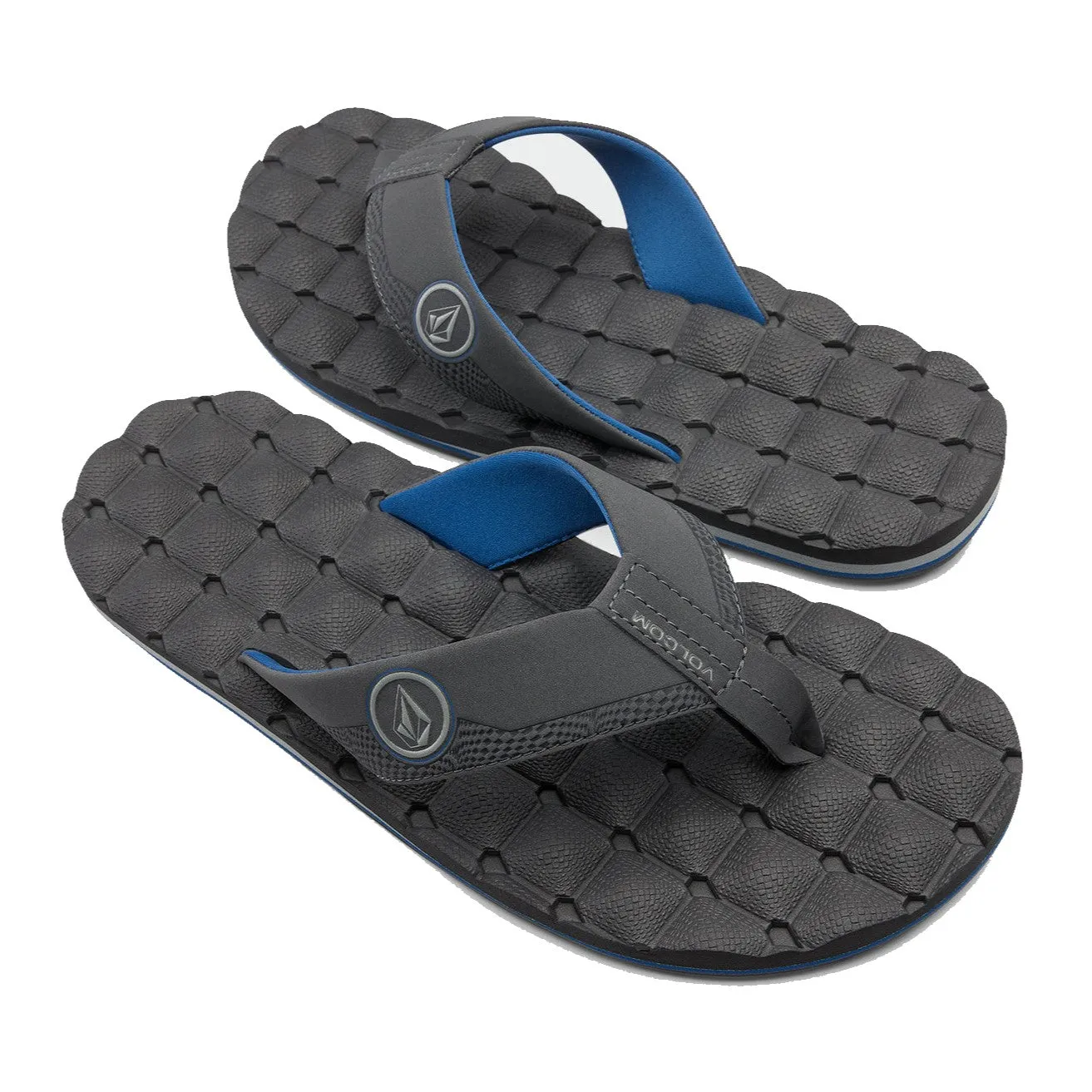 VOLCOM BLUE COMBO RECLINER SANDAL