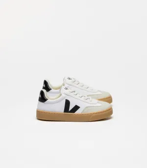 Volley Canvas White Black