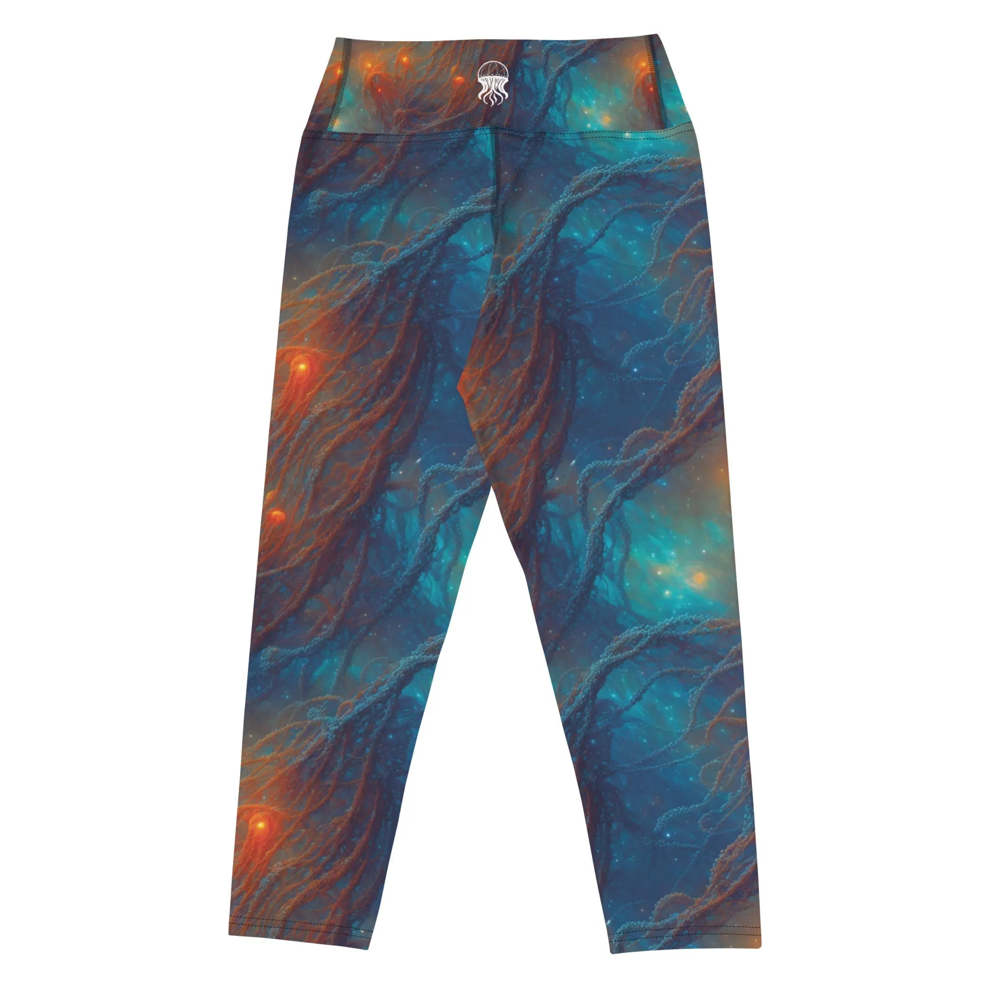 Yoga Capri Leggings Nebular Nexus