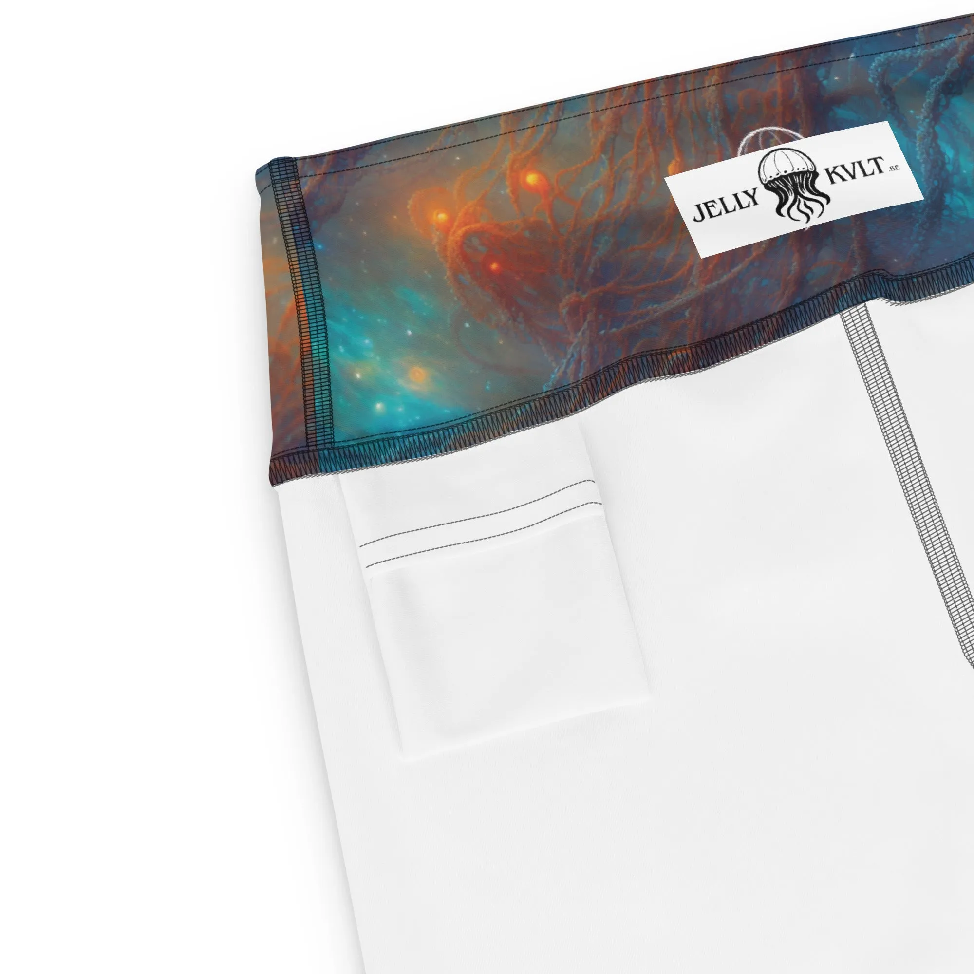 Yoga Capri Leggings Nebular Nexus