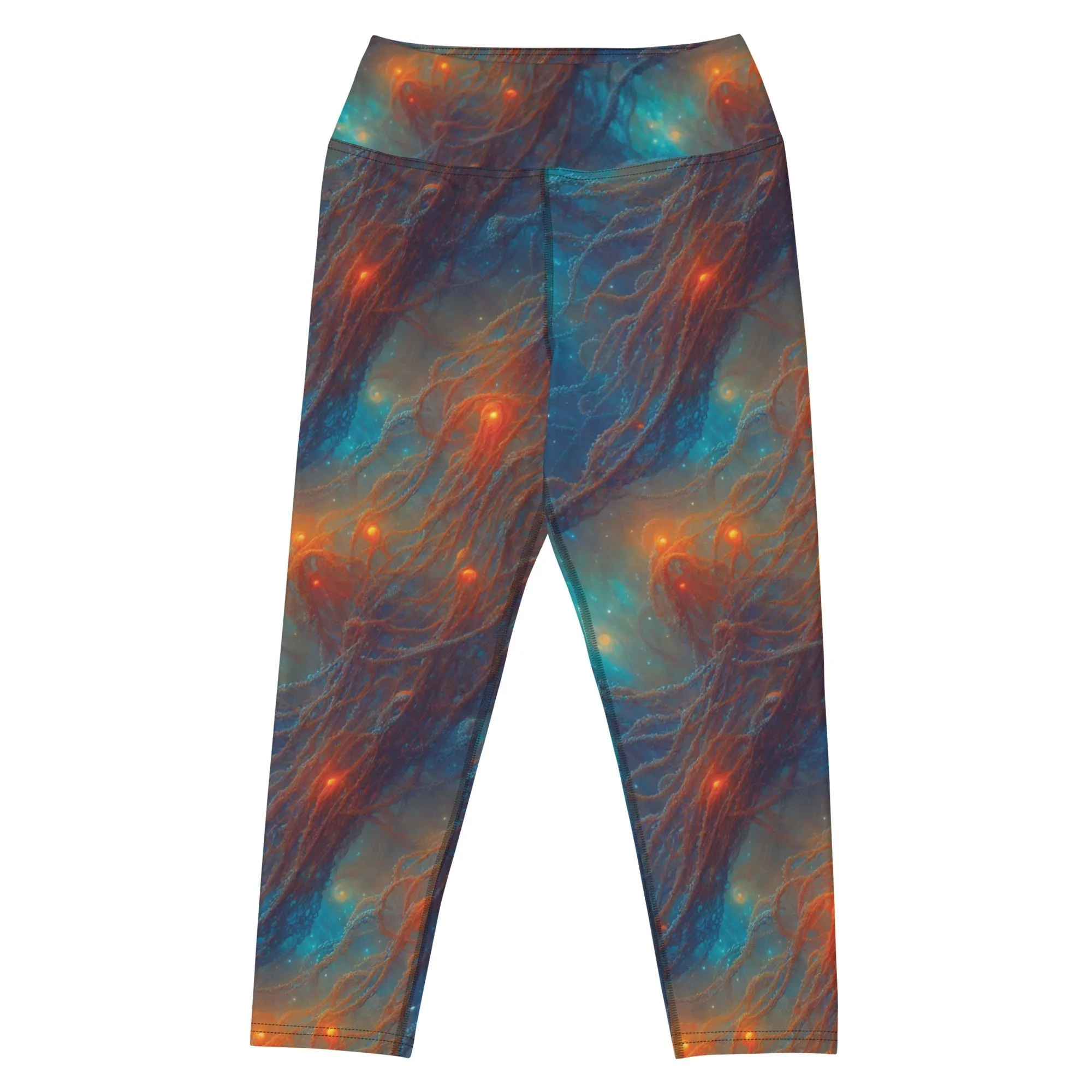 Yoga Capri Leggings Nebular Nexus