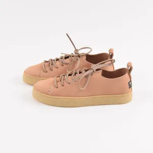 Yogi Ladies Nude Pink Nubuck Leather Rufus Shoes