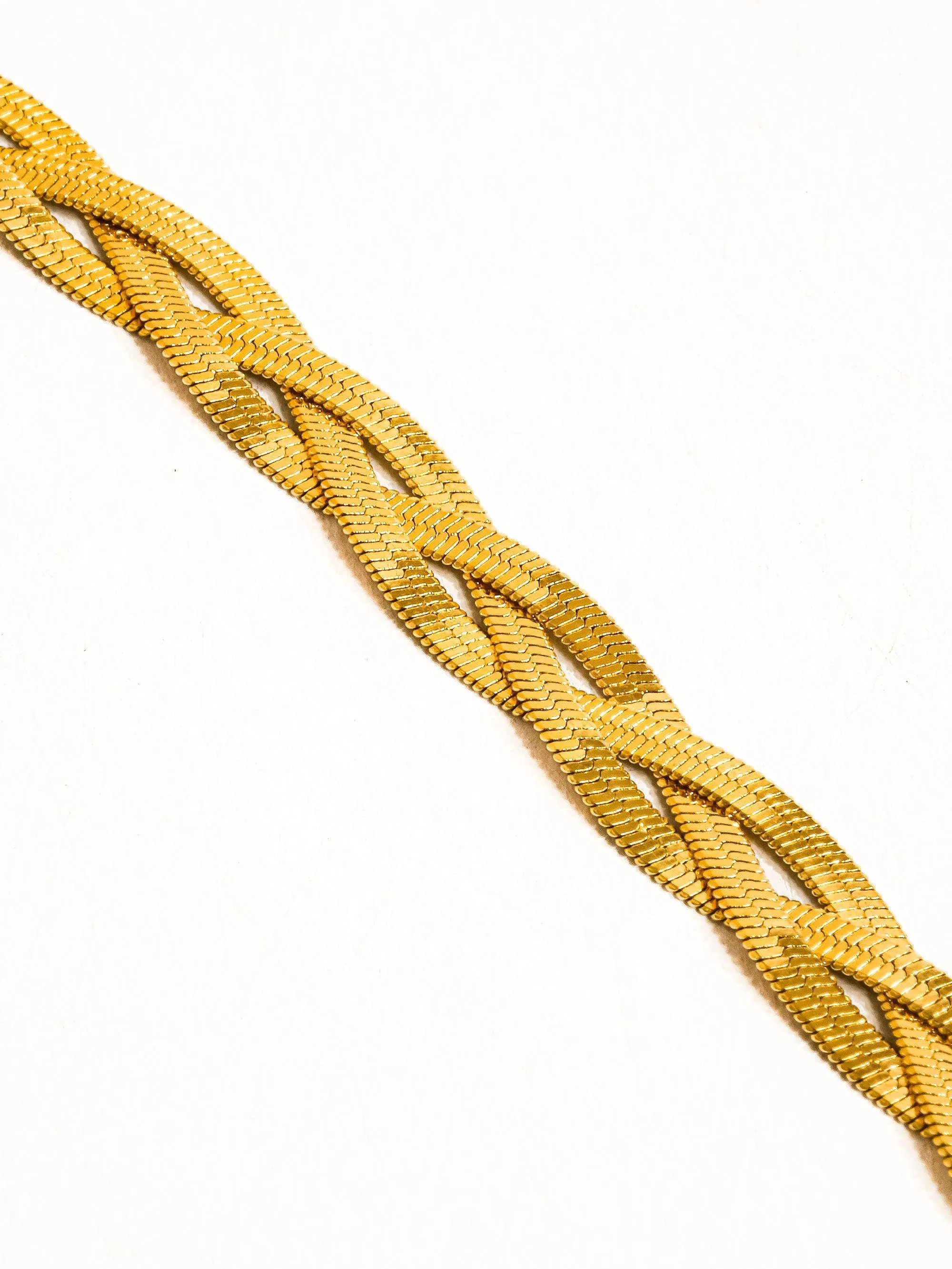 Yvet Braided Snake Chain Bracelet  | Waterproof Jewelry