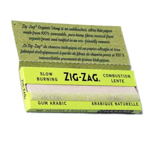 Zig-zag - Rolling Paper - Organic Hemp - 1 1/4